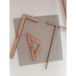 Kit de reglas para encuadernación