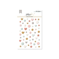 Enamel dots - Rosa - Baby M