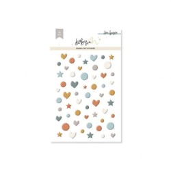 Enamel dots - Azul - Baby M