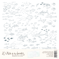 Kit papel Vellum - Hablando de sirenas