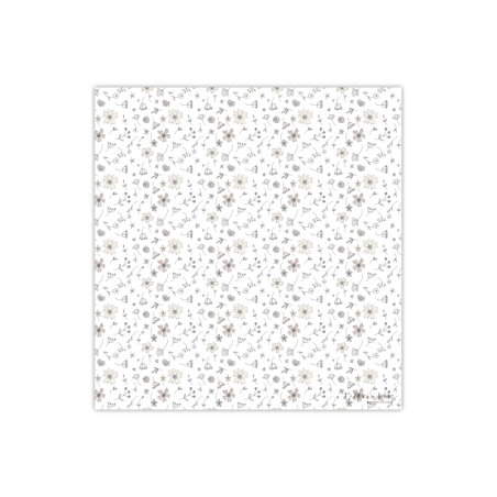 Papel Vellum - Flores