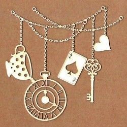 Chipboard - Cadenas Wonderland