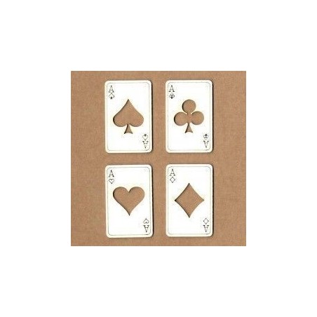 Chipboard - Cartas