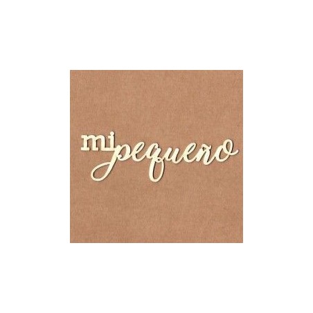 Chipboard - Mi pequeño