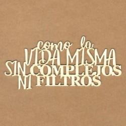 Chipboard - Como la vida misma, sin complejos ni filtros