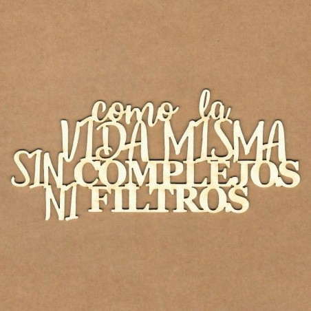 Chipboard - Como la vida misma, sin complejos ni filtros
