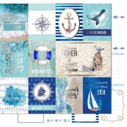 Sea Time - Bowline (Foil plateado en inglés)