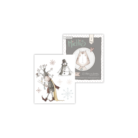 Pegatina - Duende Navideño