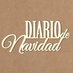 Chipboard - Diario de Navidad