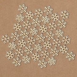 Chipboard - Fondo copos de nieve