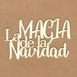 Chipboard - La magia de la Navidad