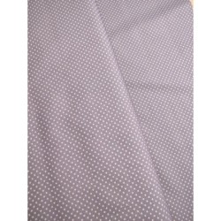 Tela: Topitos púrpura