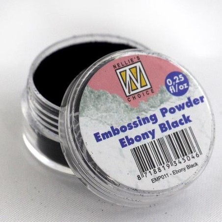 Polvos Embossing - Ebony Black