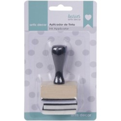 Aplicador tinta rectangular