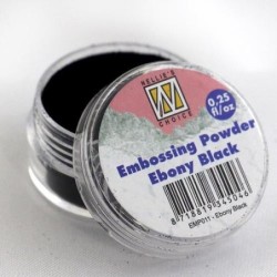 Polvos Embossing - Ebony Black 2