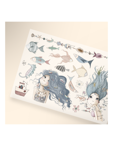 Transfer DTF: Melodías de sirena
