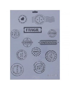 Plantilla stencil - New 207