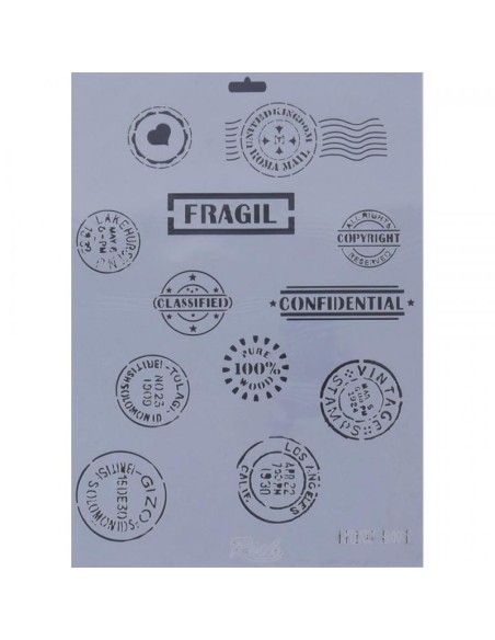 Plantilla stencil - New 207