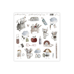 Die cuts - Al Cole con Ofelia