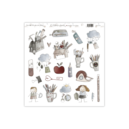 Die cuts - Al Cole con Ofelia